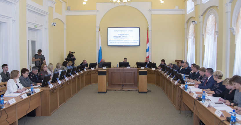 Руководитель Омскстата выступила с докладом в Законодательном Собрании Омской области